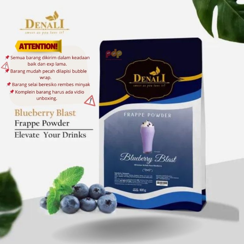 

Denali Powder Blueberry Blast 800gr / Bubuk Minuman Premium