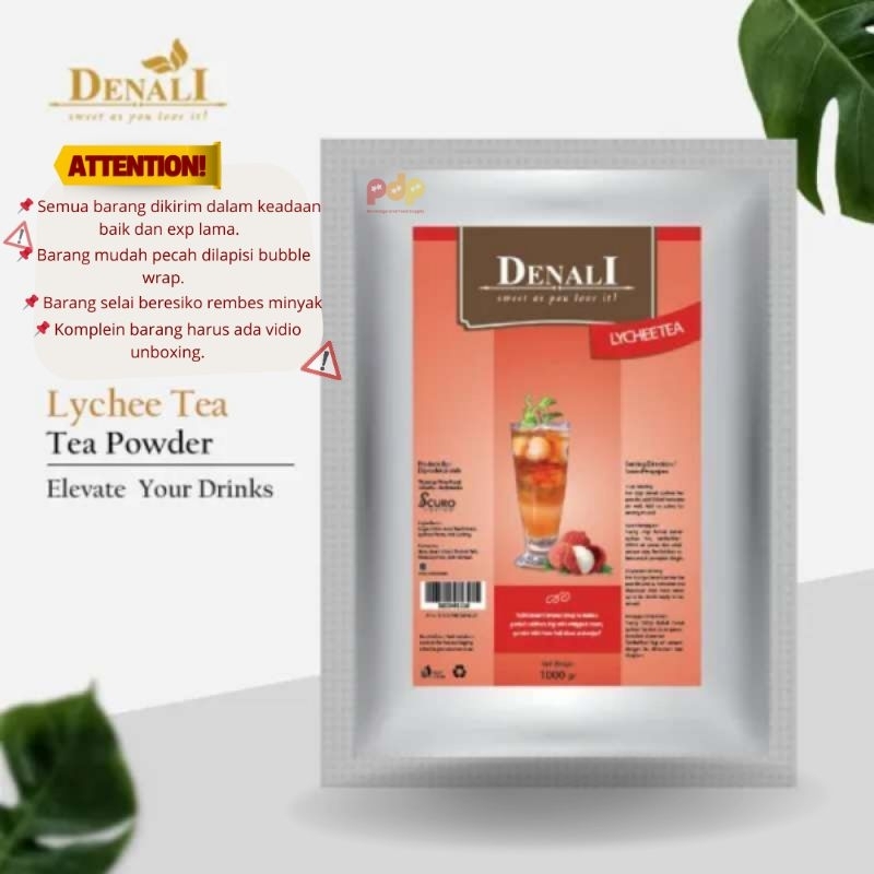 

Denali Powder 1000gr / Bubuk Lychee Tea Premium