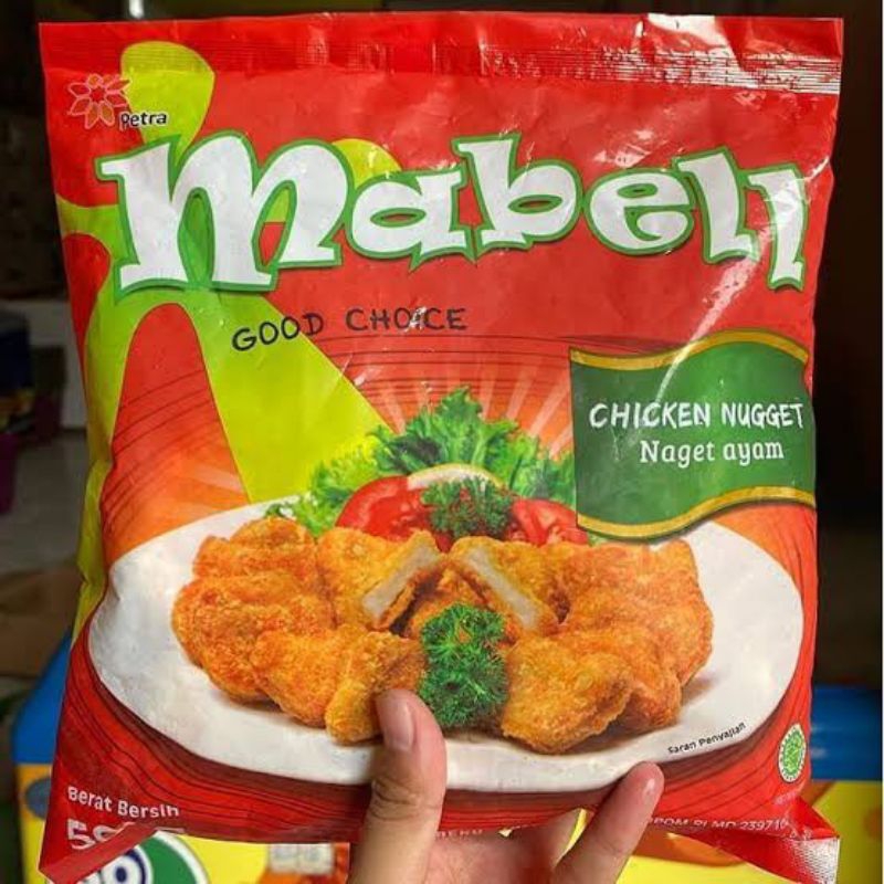 

Naget Mabel Original The best Choice Chiken naget 500gr