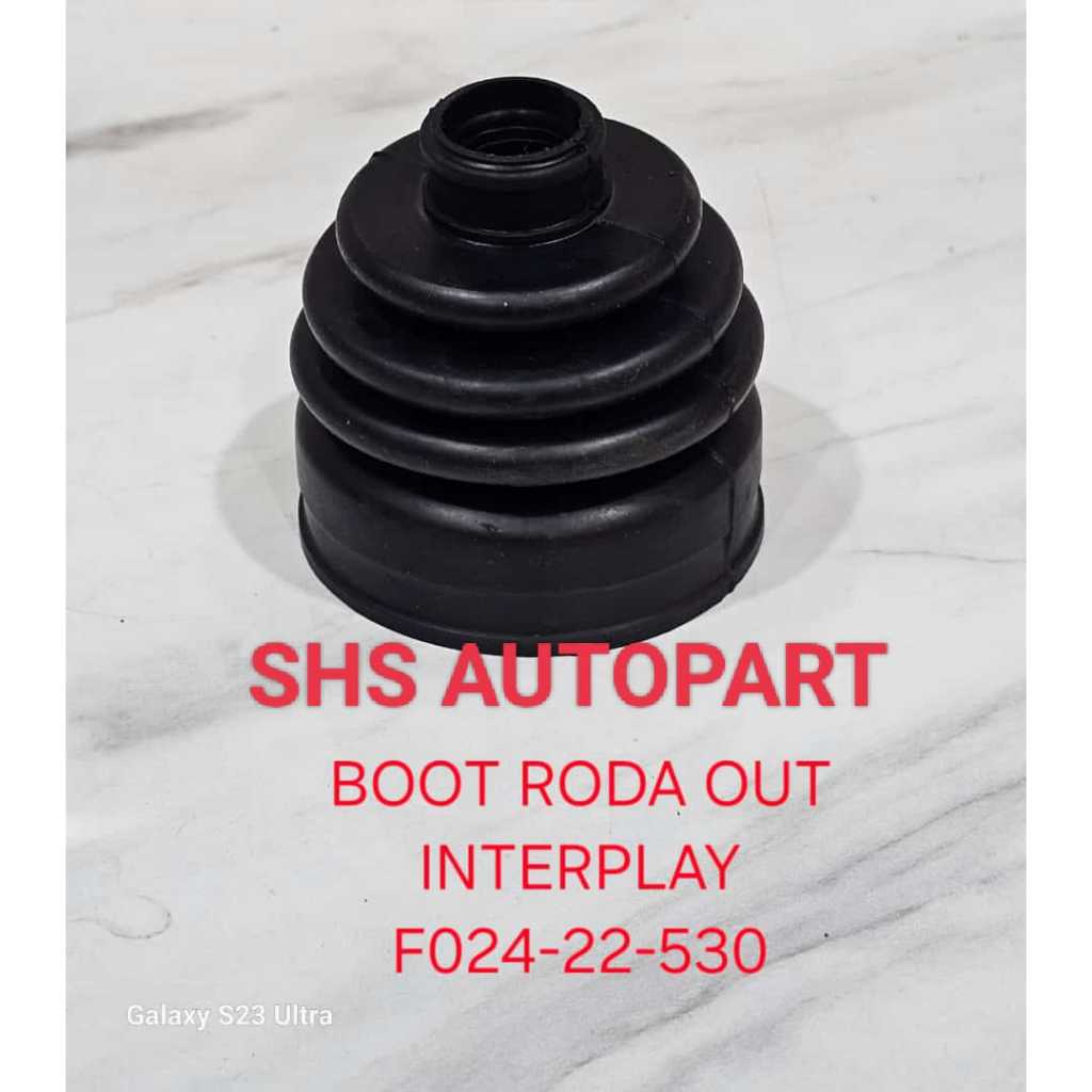 KARET BOOT AS RODA CV JOINT LUAR MAZDA 323 INTERPLAY FAMILIA LATIS