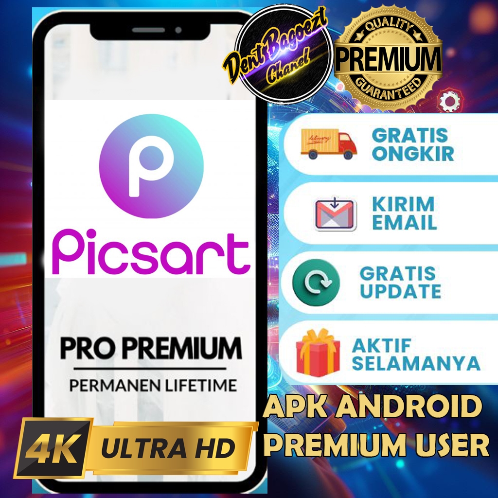 PICSART PRO PREMIUM LIFETIME PERMANEN - Aplikasi Edit Foto Android Pics Art