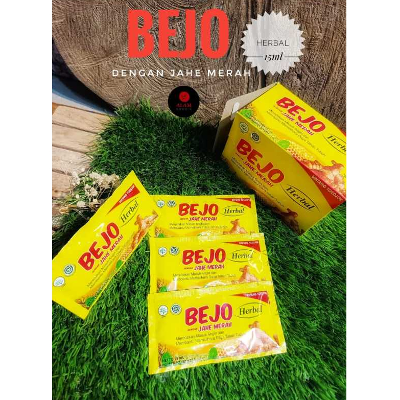 

1 Pak BEJO Herbal dengan Jahe Merah,1 pak isi 12 sachet