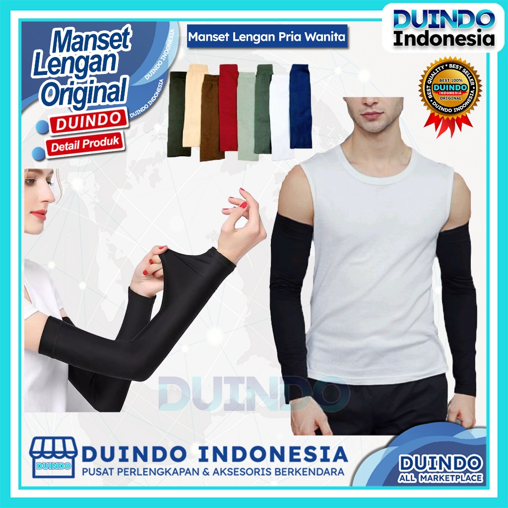 Duindo - Daker Manset Lengan Pria Wanita Handsock Pelindung Tangan