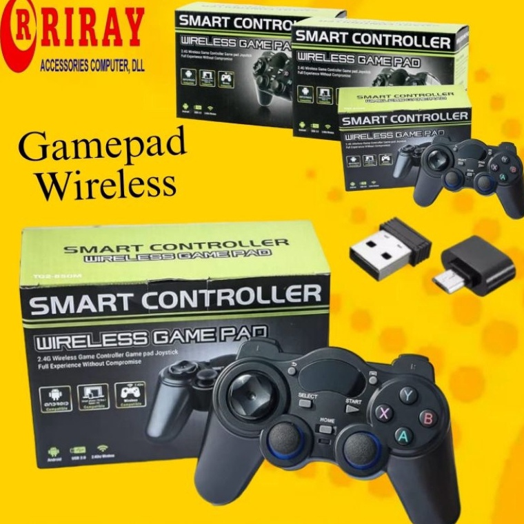 ART M7R6 STICK STIK PS WIRELESS BUAT ANDROID TV BOX  SMART TV  GAMEPAD SMARTTV