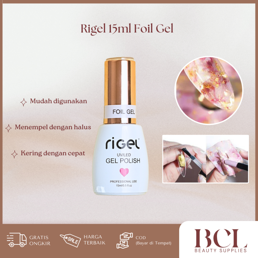 Rigel Foil Gel 15ml / Rigel Gel Polish