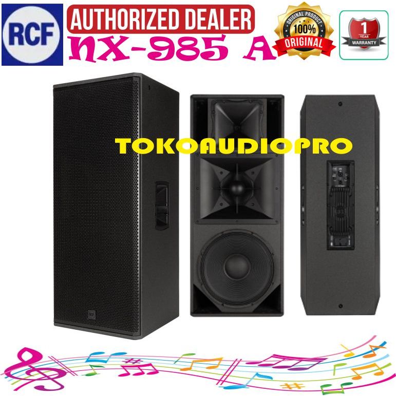 Speaker RCF NX 985-A Original Speaker Aktif 3 Way 2100 Watt RCF NX985A Original 3 Way Speaker Aktif
