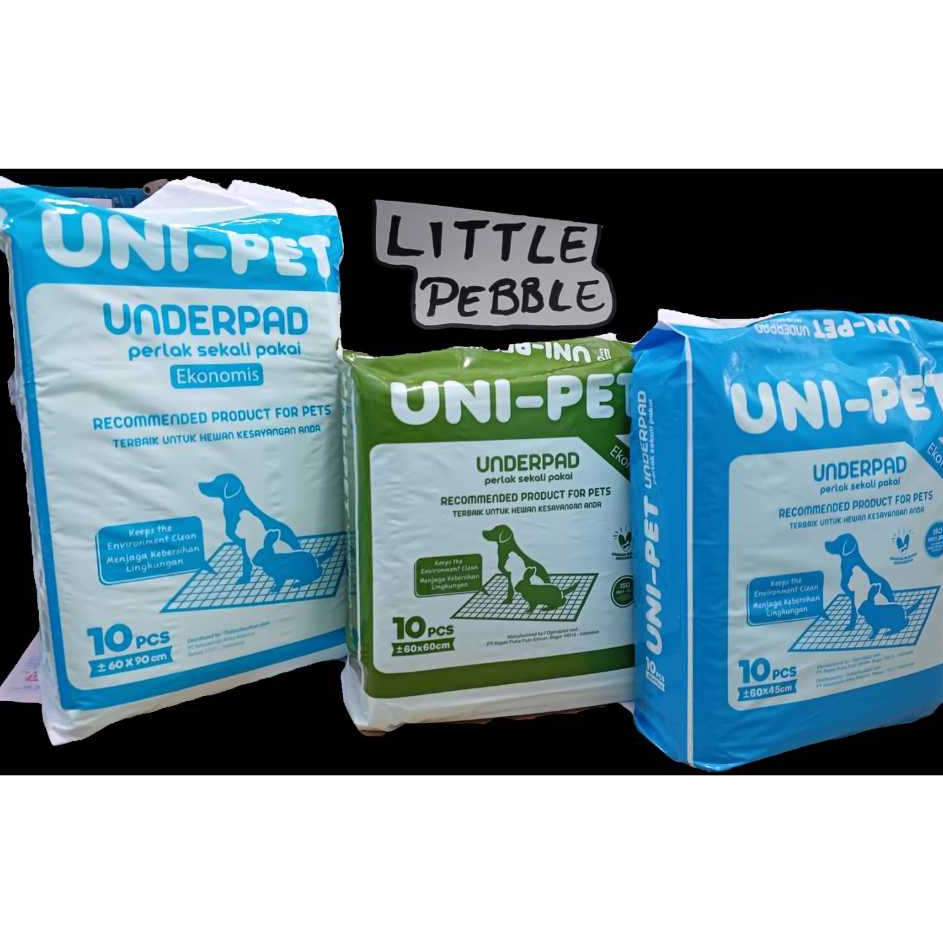 Underpad UniPet Perlak Hewan Kucing Anjing Alas Kandang isi 1pcs UNIPET SIZE S M L
