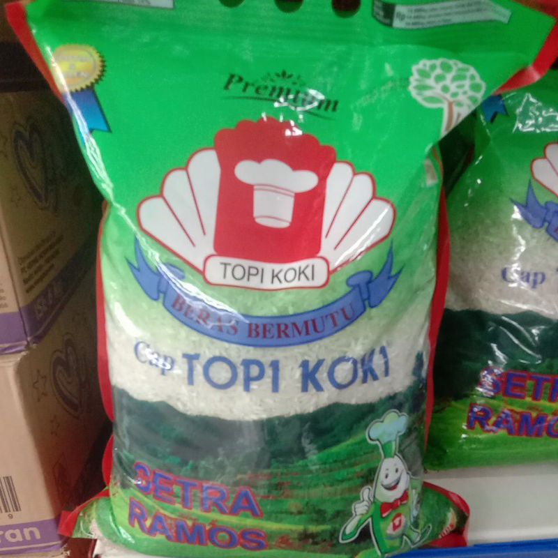 

BERAS TOPI KOKI HIJAU 5KG/392145