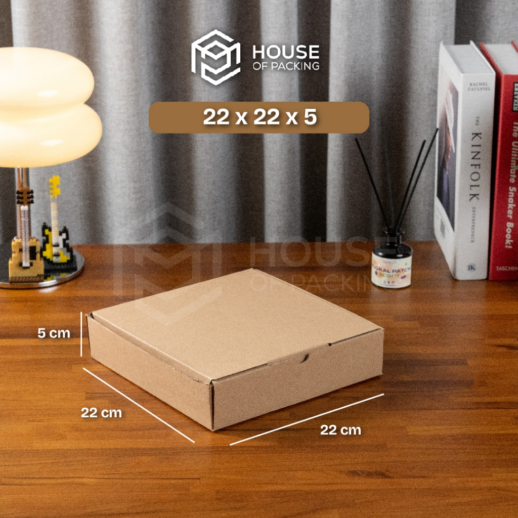 

KARDUS DIECUT 22x22x5 | KARTON | KOTAK | BOX | POLOS | B/F