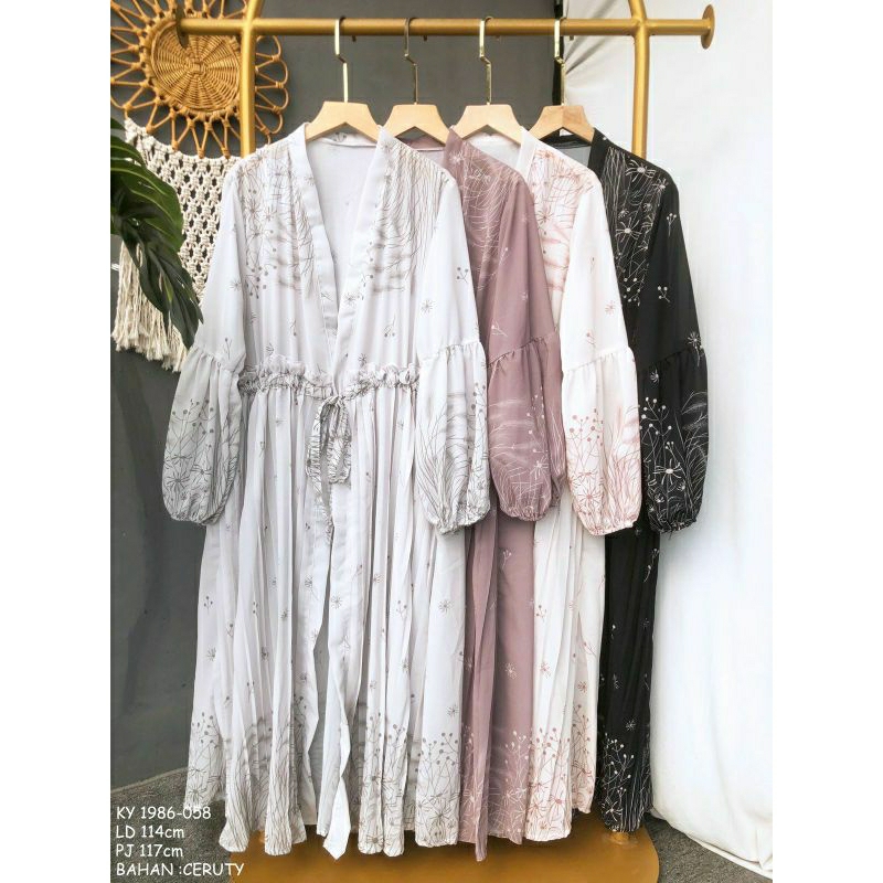 Ready long outer kekinian