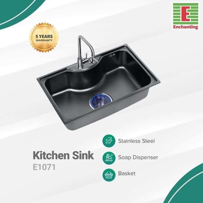 bak cuci piring stainless Europe Enchanting Minimalist Style E1071