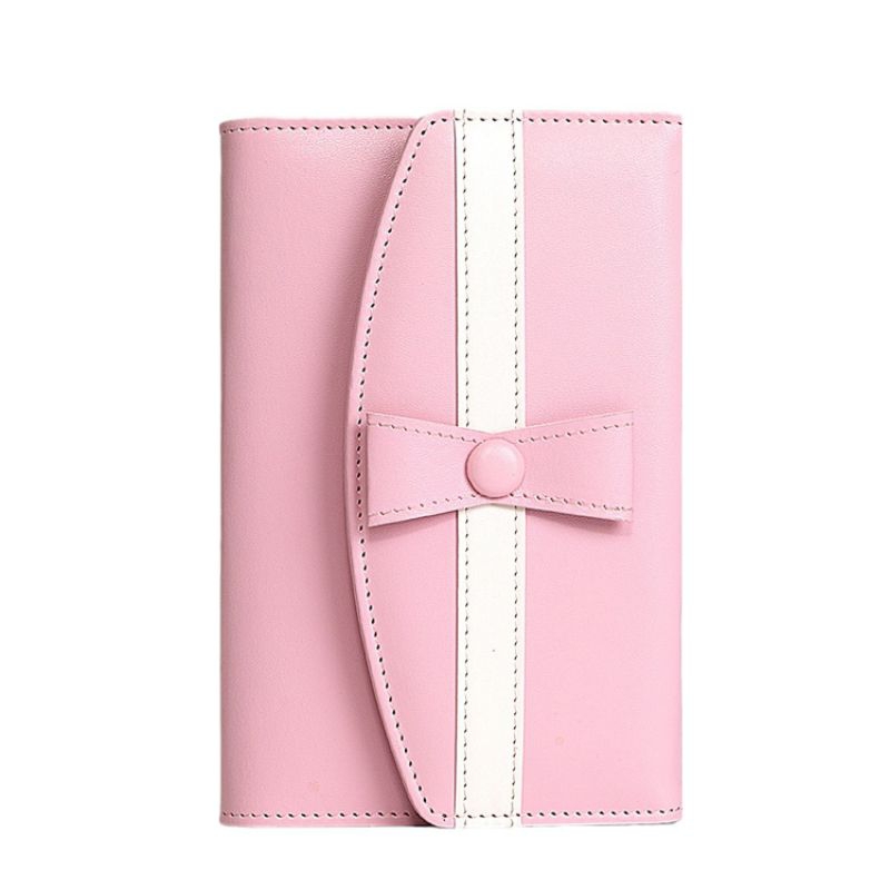 

Trifold Macaron Binder A6 Pink