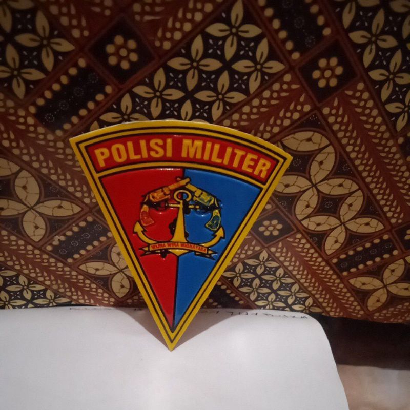

Stiker embos Logo Polisi Militer AL