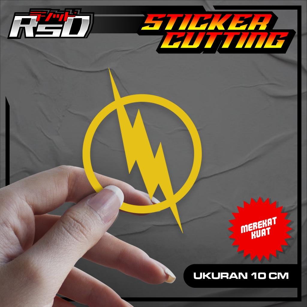 

015 STICKER KEREN MOTIF PETIR - STICKER KEREN MOTIF PETIR