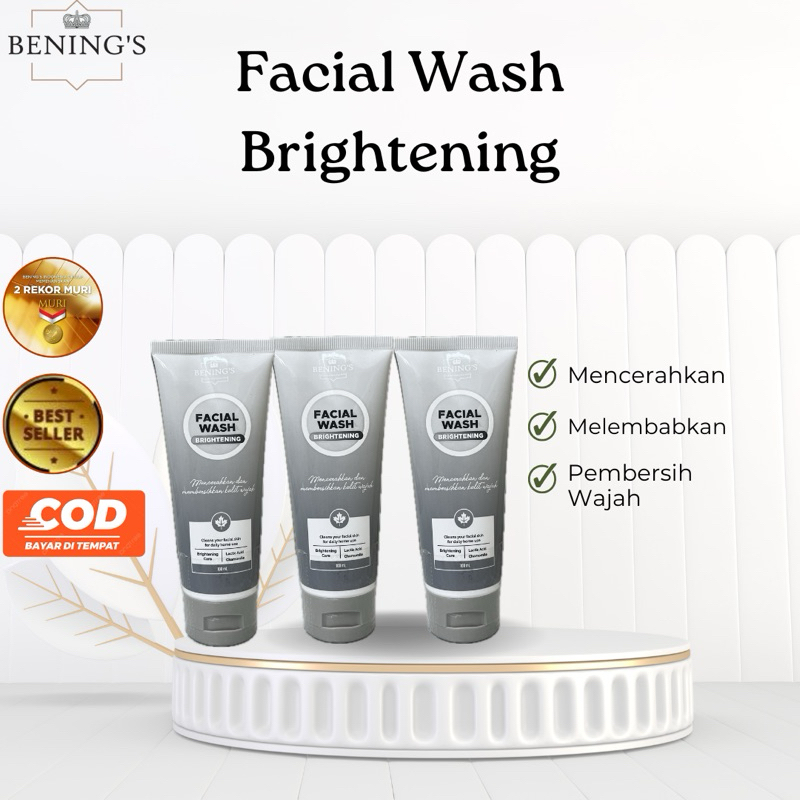 BENING'S FACIAL WASH BRIGHTENING | Dr. Oky Pratama