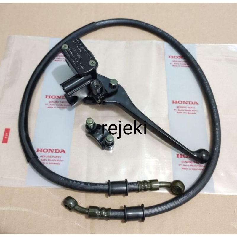 SELANG REM PLUS MASTER REM SET DEPAN HONDA BEAT KARBU,BEAT ESP,BEAT FI,BEAT STREET