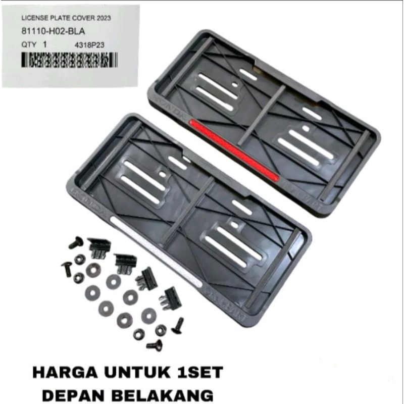 Cover Plat Motor Honda Original AHM Terbaru 2023