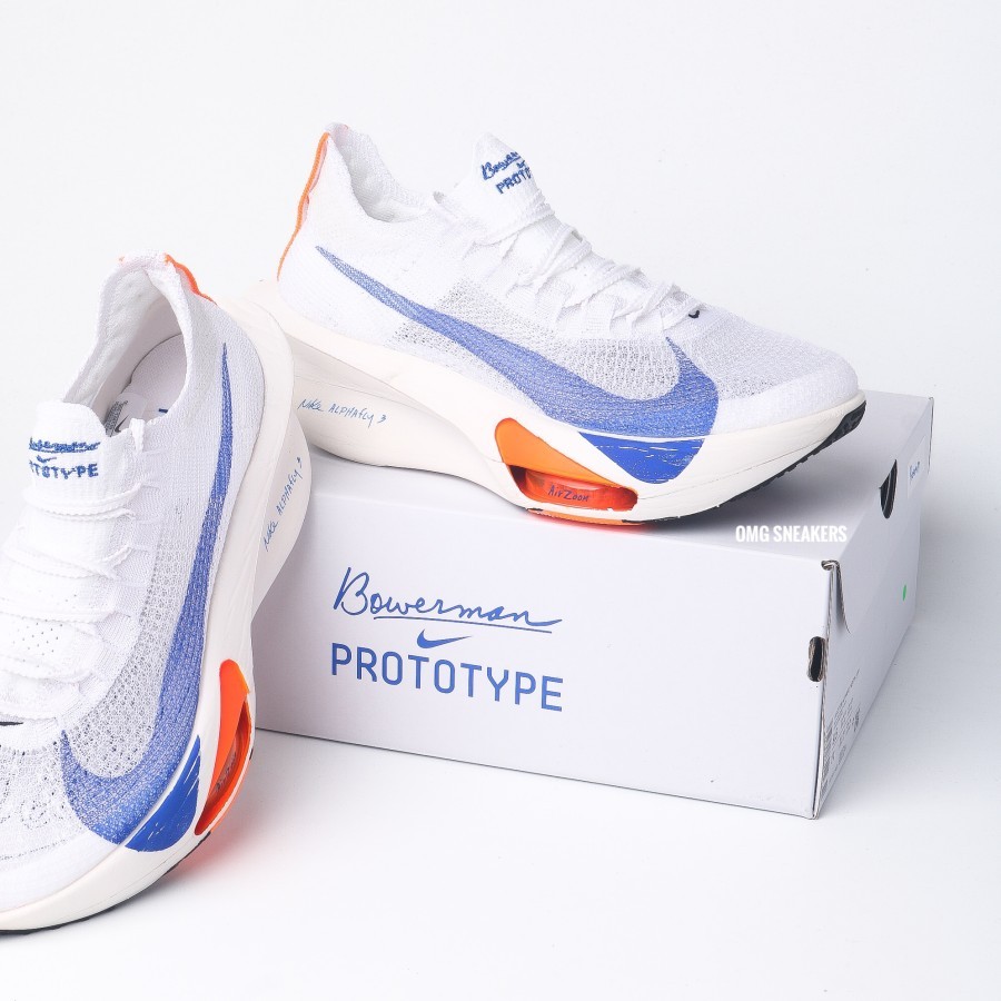 Alphafly 3 Bowerman Blue Print Pack White