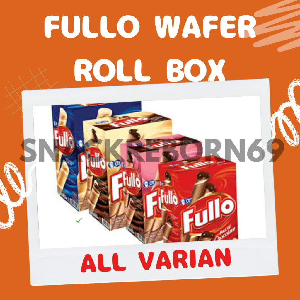 

Fullo Wafer Roll Box All Varian 8 gram Isi 24 Pcs