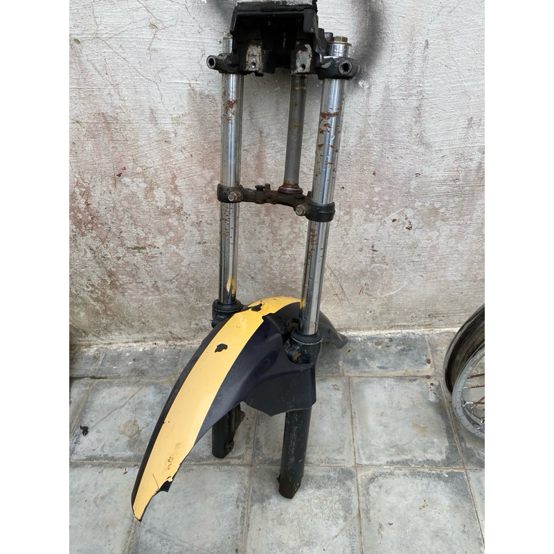 sok depan mp gl cb tiger original copotan set segitiga