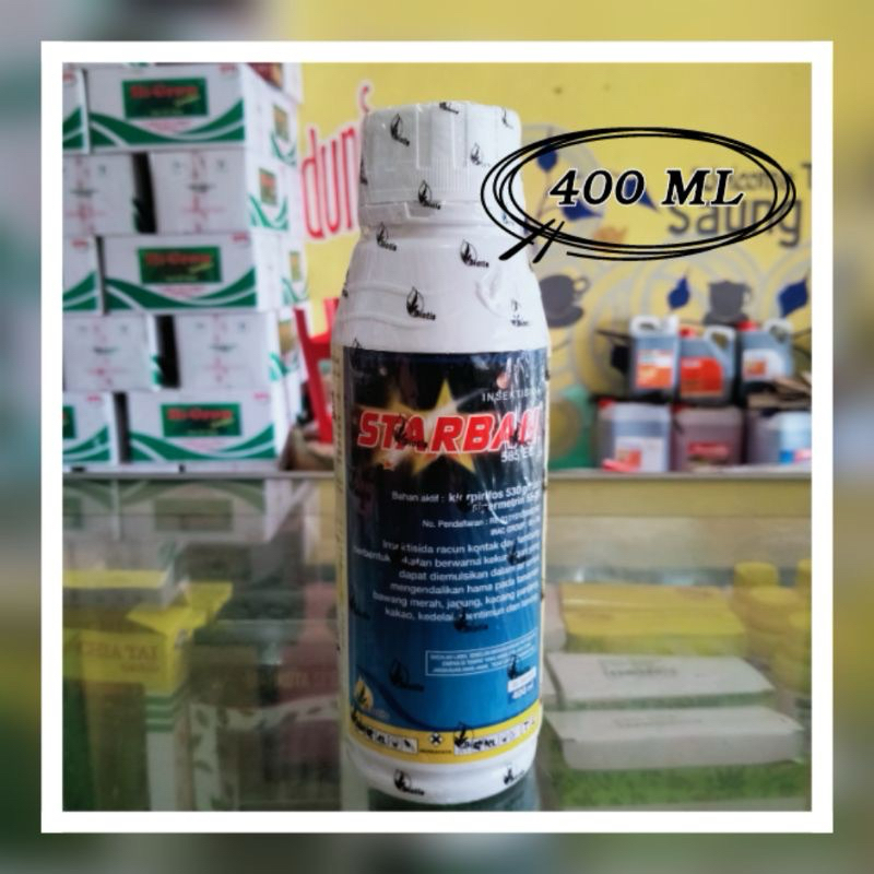 Starban 585EC Insektisida Pembasmi Hama 400Ml || Bahan Aktif : Klorpirifos / Sipemetrin