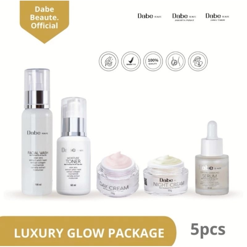 Dabe Beauty Luxury Glow Package New