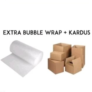 

BUBBLE WRAP + KARDUS