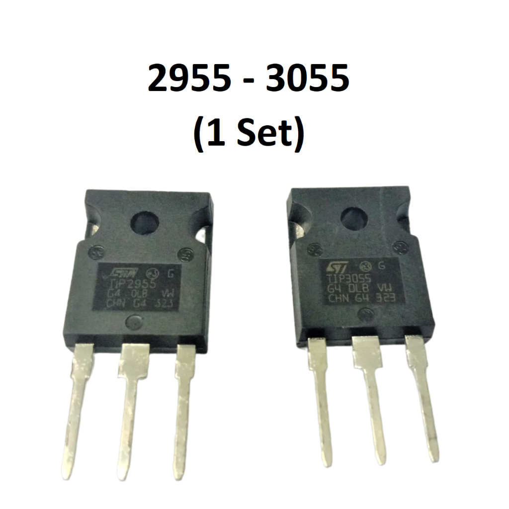 TIP2955 TIP3055 ST TIP 2955 TIP 3055 ST 1 SET