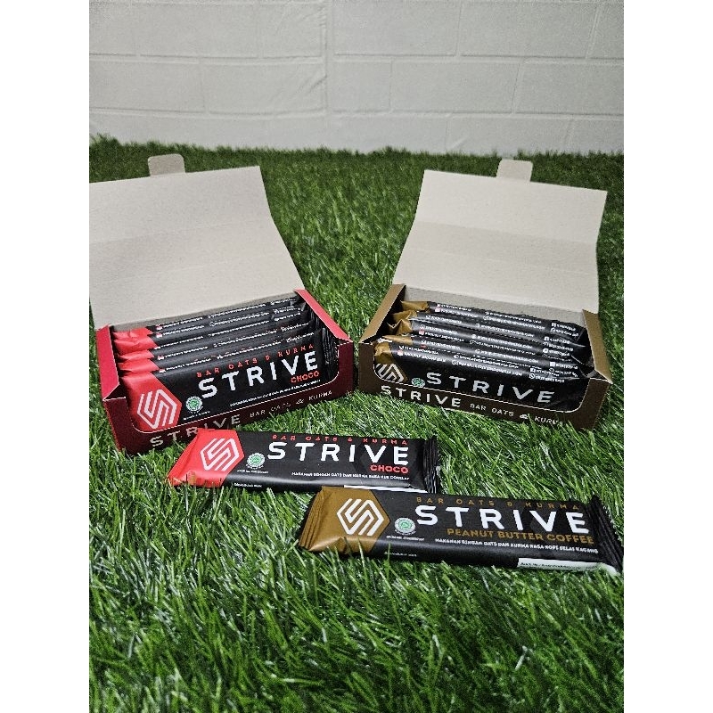 

STRIVE ENERGY BAR/FULL BAR 40G/BAR OATS DAN KURMA