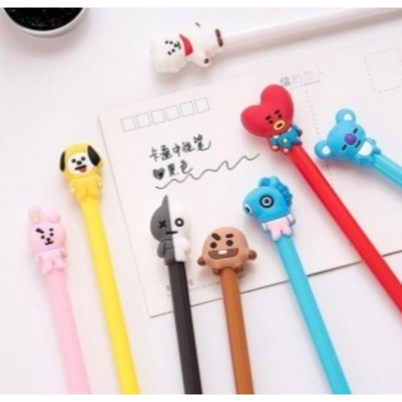 

Pulpen Fancy Gel Pena Karakter Pen Cartoon Perlengkapan Sekolah Stationary COD