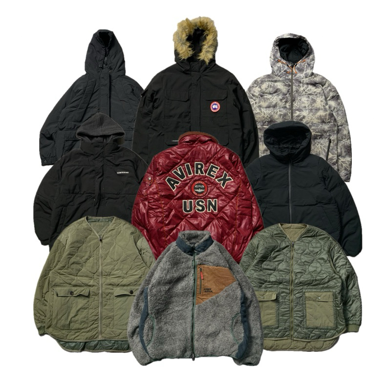 PUFFER JACKET / JACKET SHERPA / JACKET DOWN / JACKET POLAR