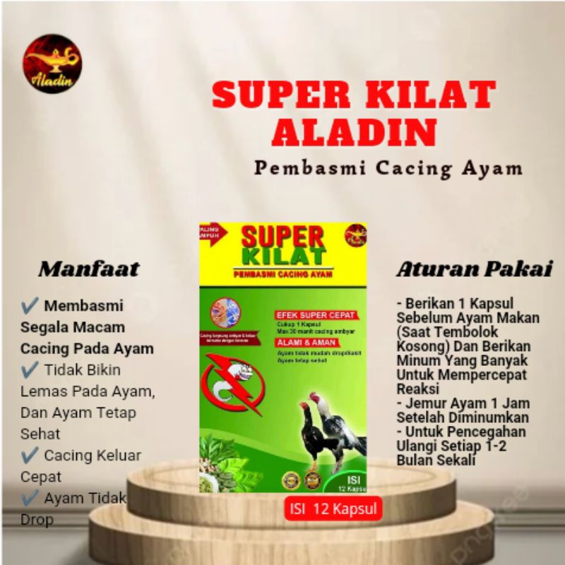 JAMU AYAM JUARA Super Kilat Aladin
