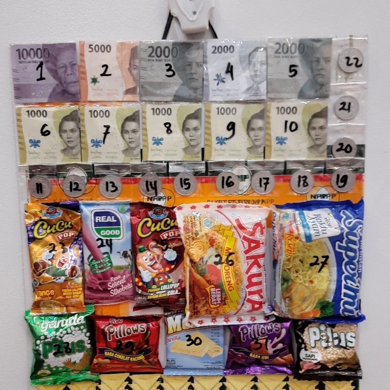 Cabutan Berhadiah Mainan Berhadiah Isi 200pcs