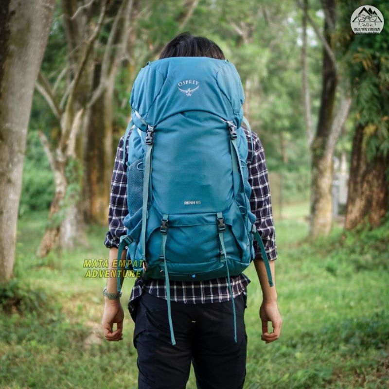 TAS GUNUNG CARRIER OSPREY RENN 50L 65L ORIGINAL BACKPACKING HIKING ADVENTURE