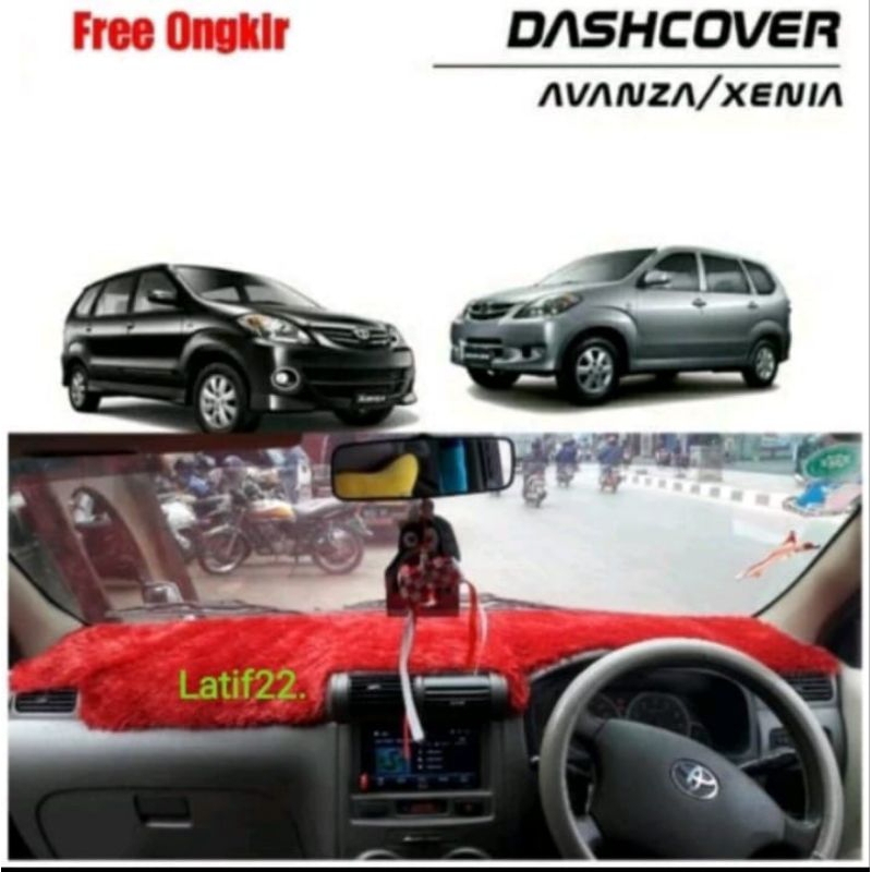 Cover Dashboard mobil Avanza Xenia old 2004-2011 Bulu Rasfur free Double tape