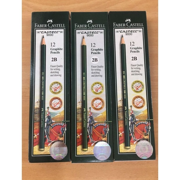 

ART P7J6 Pensil 2B Faber Castell 1pak12pcs