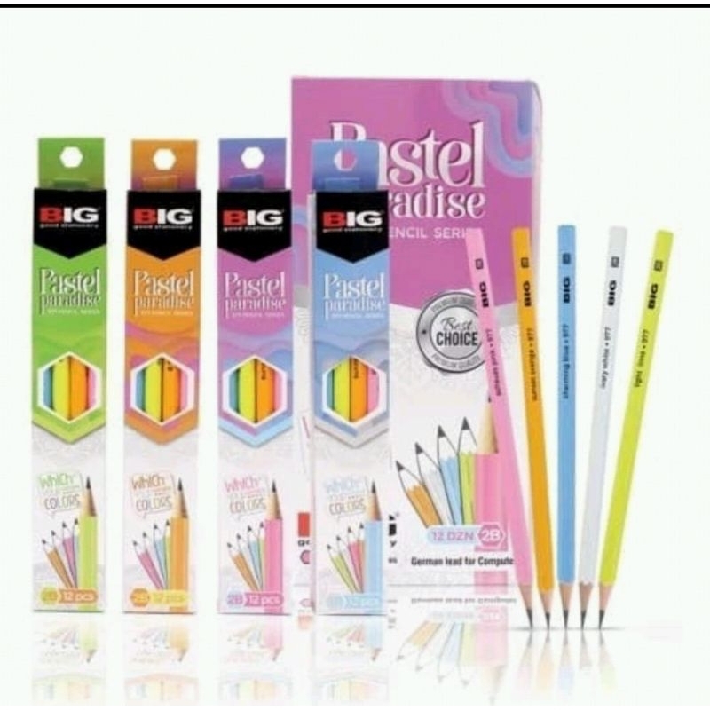 

PENSIL BIG 2B METALICK GLOW 966 BIG PERPACK, isi 12pcs