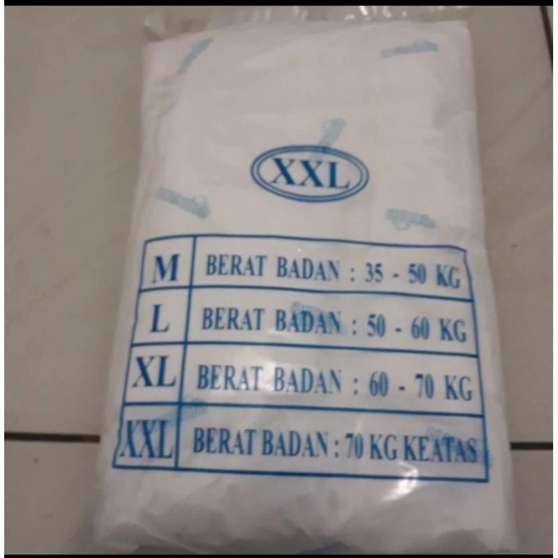 POPOK DEWASA MODEL PEREKAT UK XXL ISI 10