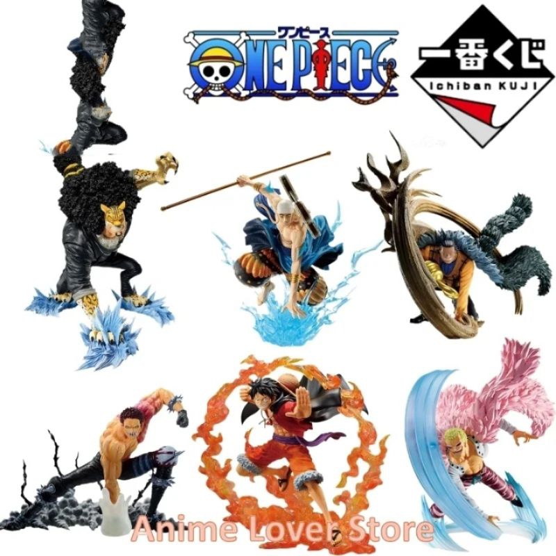 Action Figure One Piece Ichiban Kuji Duel Memory Luffy Crocodile Enel Lucci Katakuri Doflaminggo