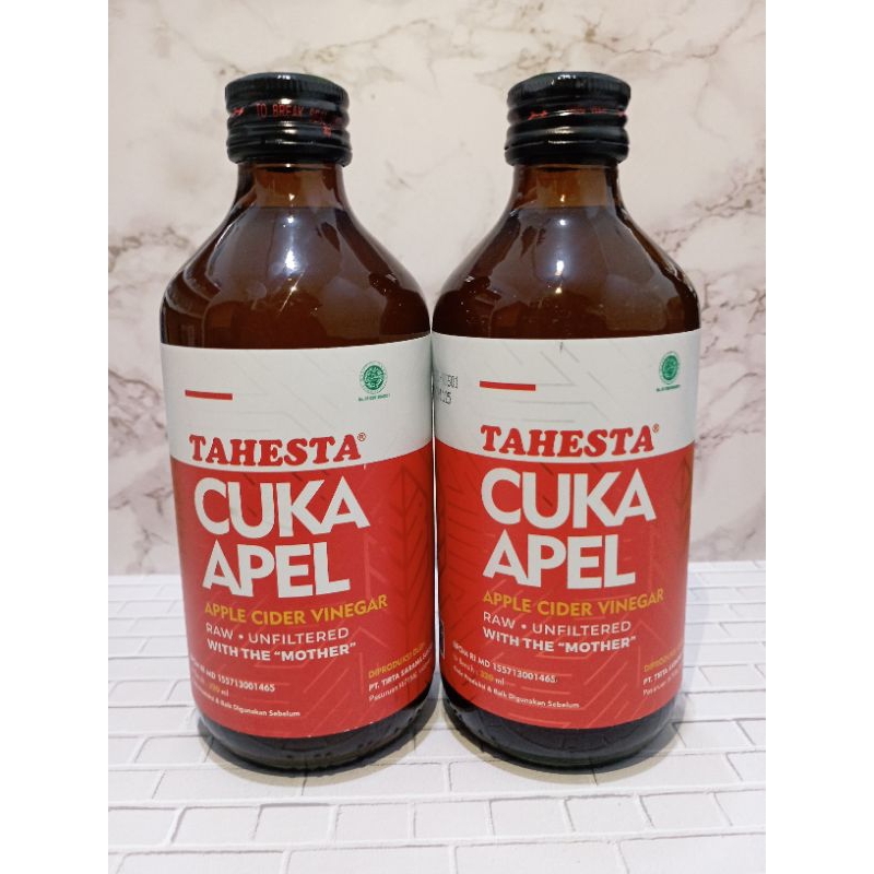 

Cuka Apel Tahesta Apple cider vinegar 320 ml