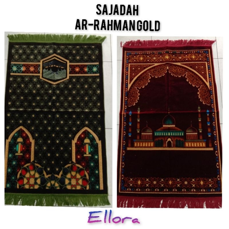 Sajadah Ar-Rahman Gold Lebar