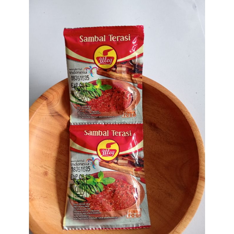 

Sambal terasi uleg 18g