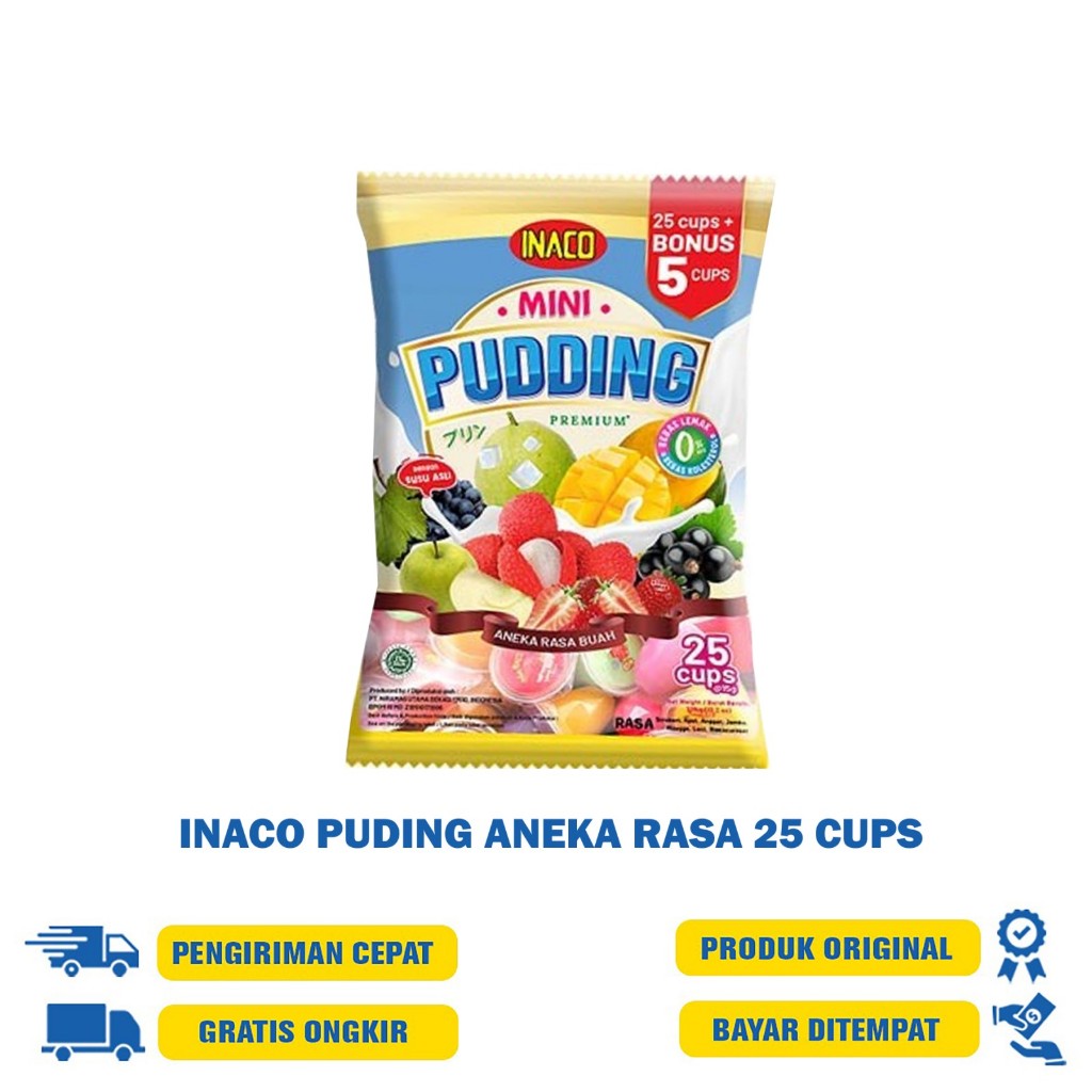 

INACO PUDDING ANEKA RASA 25 CUPS