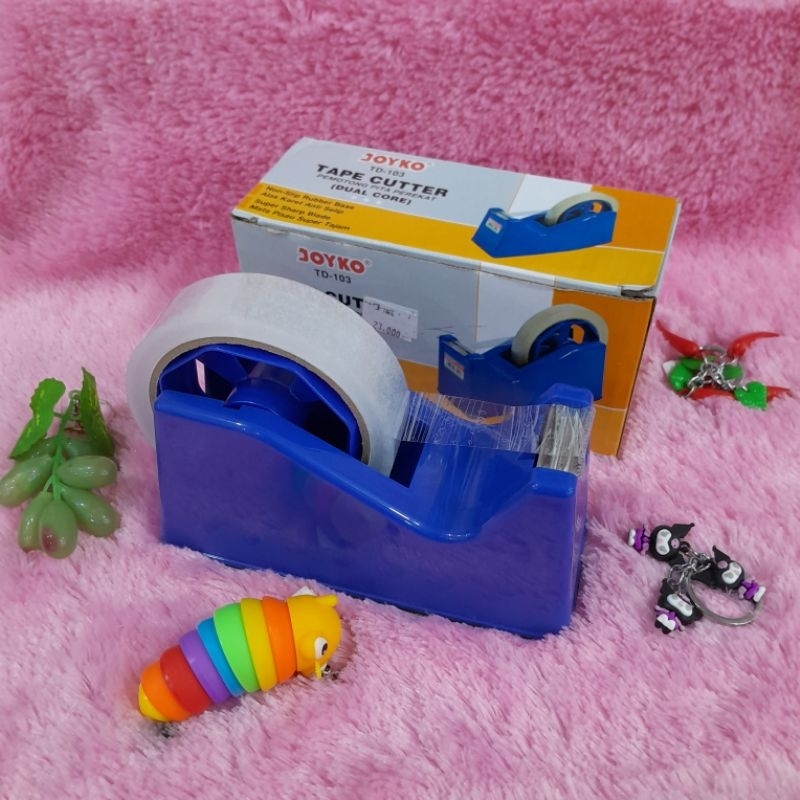 

TAPE DISPENSER JOYKO TD-103 PEMOTONG SOLASI TEMPAT ISOLASI KECIL SEDANG DAN BESAR