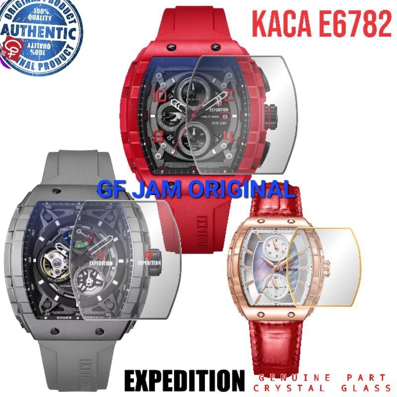 KACA JAM TANGAN EXPEDITION E6782 E6782 ORIGINAL 100% SPARE PART
