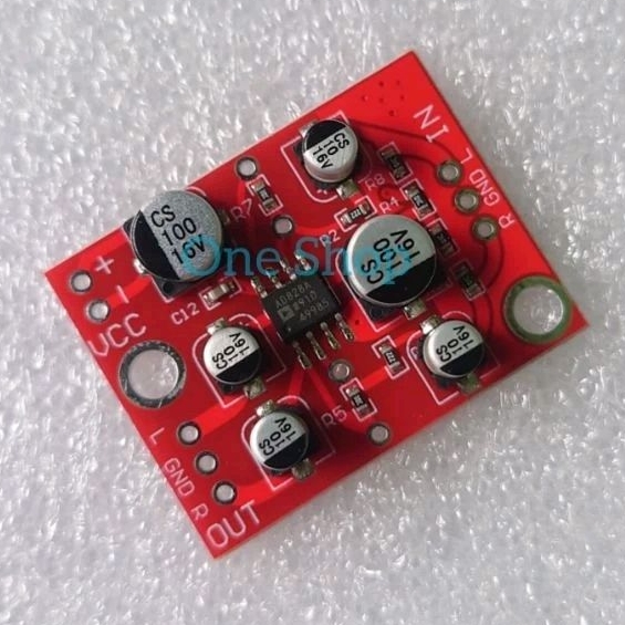 AD828 Stereo Preamp Power Amplifier Board Preamplifier Module