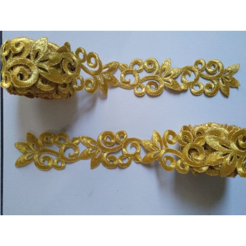 Renda Bordir Meteran / Renda kebaya / Renda Pinggiran