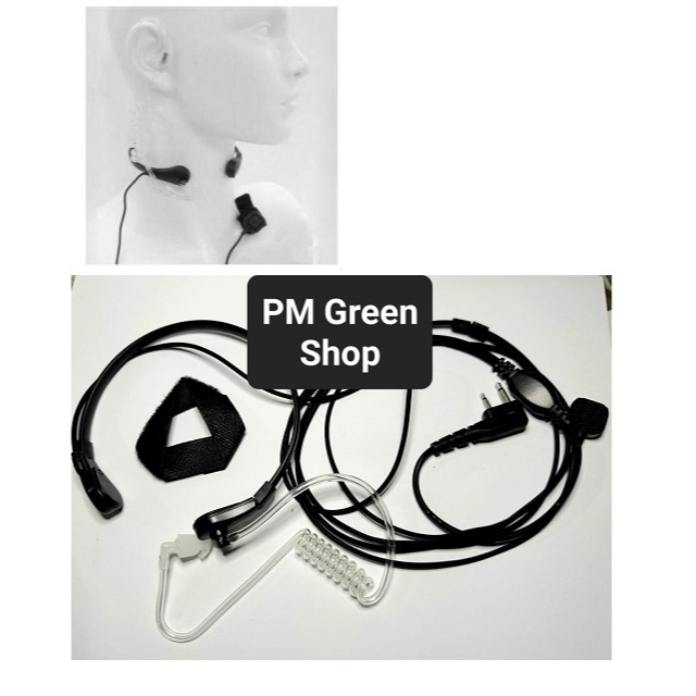 Headset HT Icom v80 v88 v86 model touring mic throat TU2T