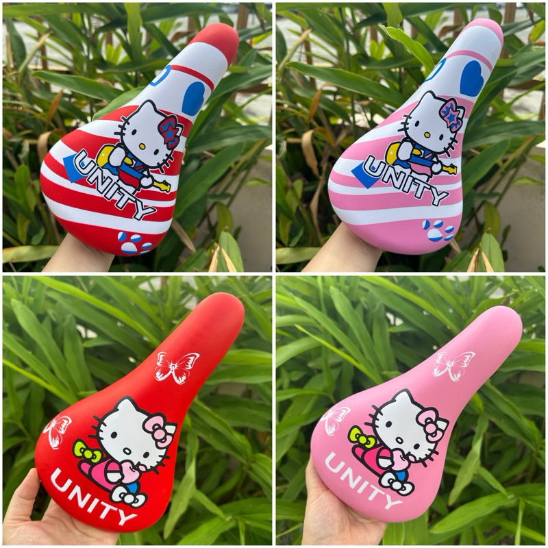 SADEL SEPEDA / TEMPAT DUDUK SEPEDA GAMBAR COWOK CEWEK ANAK UKURAN 12" 16" 18"