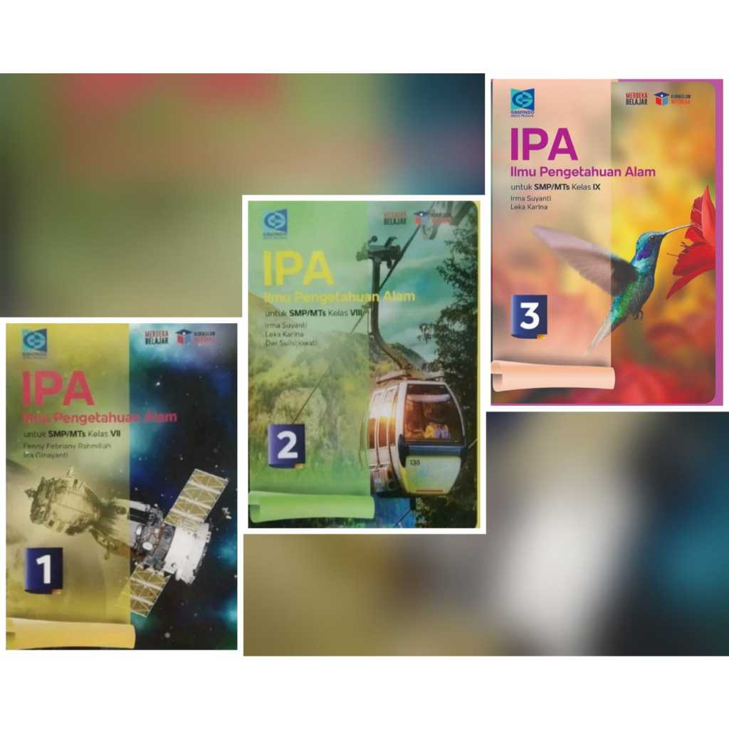 IPA untuk SMP kelas 7,8,9 Merdeka Grafindo